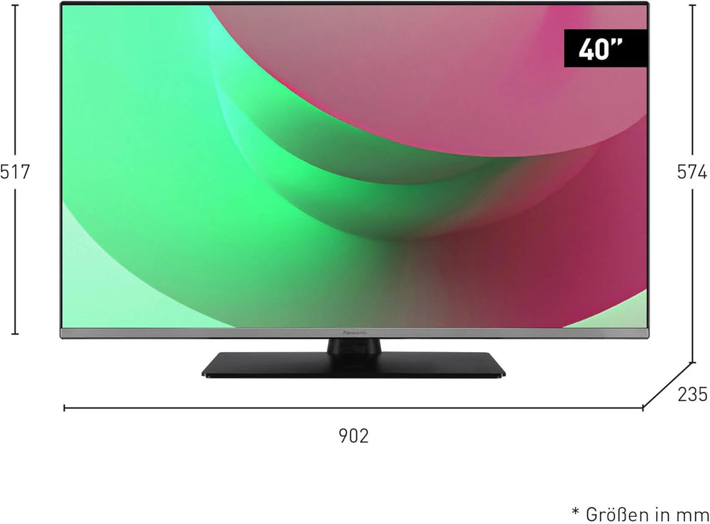 Panasonic TB-40S45AEZ, seria S45, televizor inteligent LED Full HD de 40 de inci, 2024, TiVo, control vocal Google și Alexa, mod de gaming, player media, HDR, HDMI, pentru o experiență vizuală excepțională