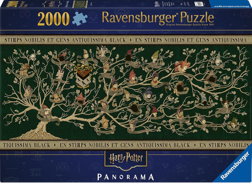Ravensburger Puzzle 17299 – Stammbaum – Panorama Harry Potter 2000-teiliges Puzzle für Erwachsene und Kinder ab 14 Jahren Puzzle Naty Shop