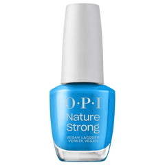 OPI Nature Strong, frisch wie ein blaues Gänseblümchen – blauer Nagellack – intensiver Glanz und 7 Tage Halt | Langanhaltende Farbe für Ihre Nägel | 15 ml