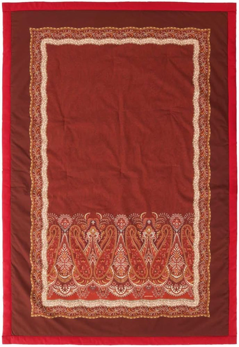 BASSETTI karierte Baumwolle SABBIONETA Farbe BLAU B3 Größe 135X190 Bettdecken und Steppdecken Naty Shop Bordeaux 135X190