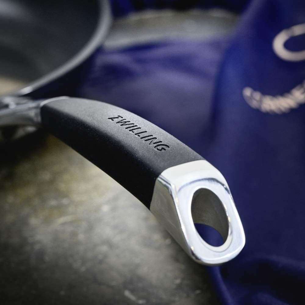 Pfannen ZWILLING CORNELIA POLETTO, mit Antihaftbeschichtung in 4 Schichten mit Diamantpartikeln, Edelstahl 18/10, für alle Herdarten, auch Induktion. Töpfe und Pfannen Naty Shop