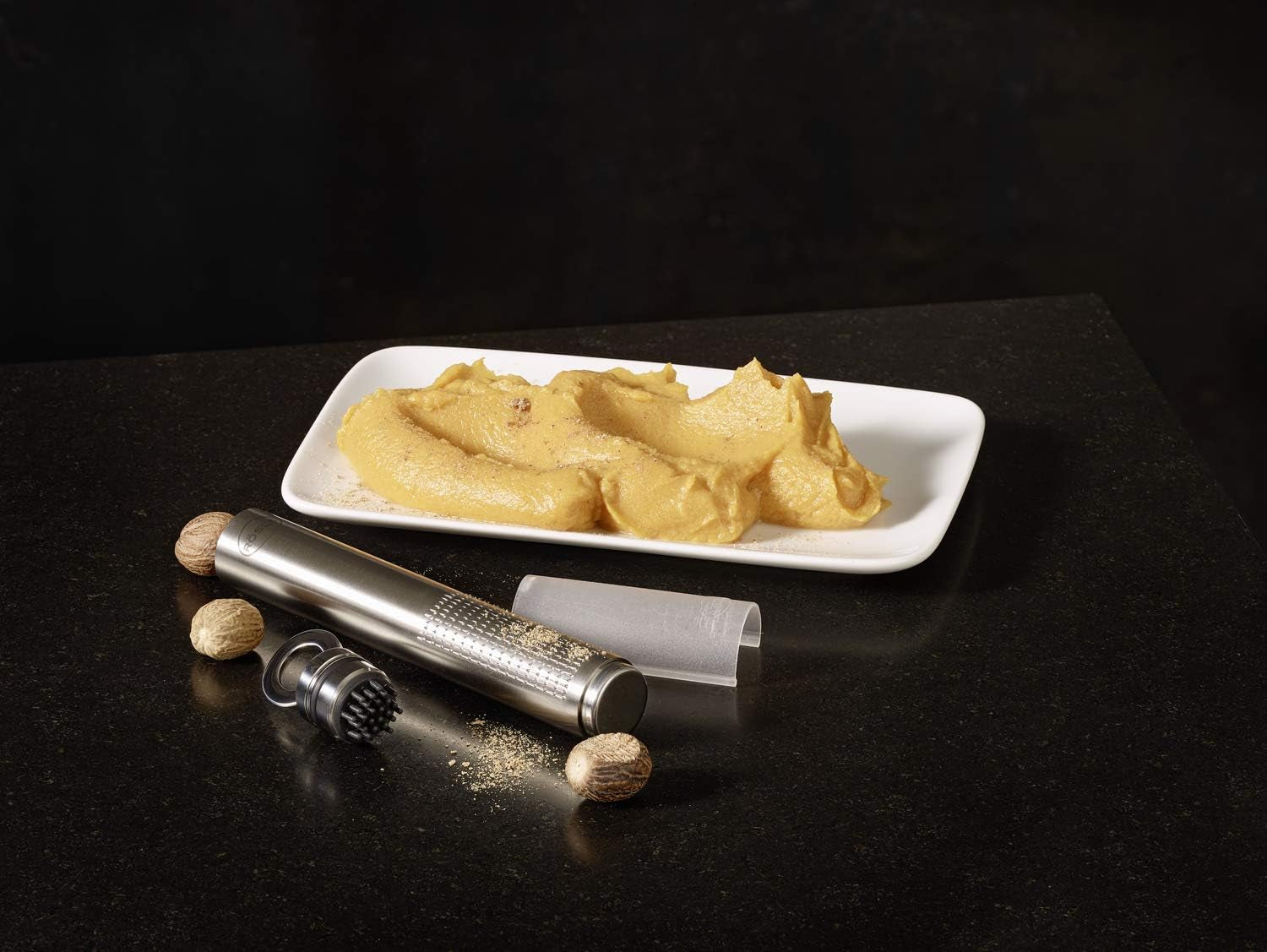 RÖSLE Muskatnussmühle, Edelstahl 18/10 Schäler Naty Shop