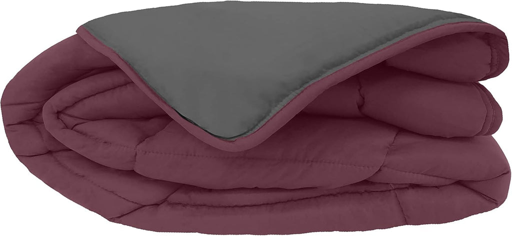 Plapuma Toison D'Or Cocoon, prună / oțel, 140 X 200 Cm Plapumi si pilote Naty Shop Prună / oțel 140Cm X 200Cm