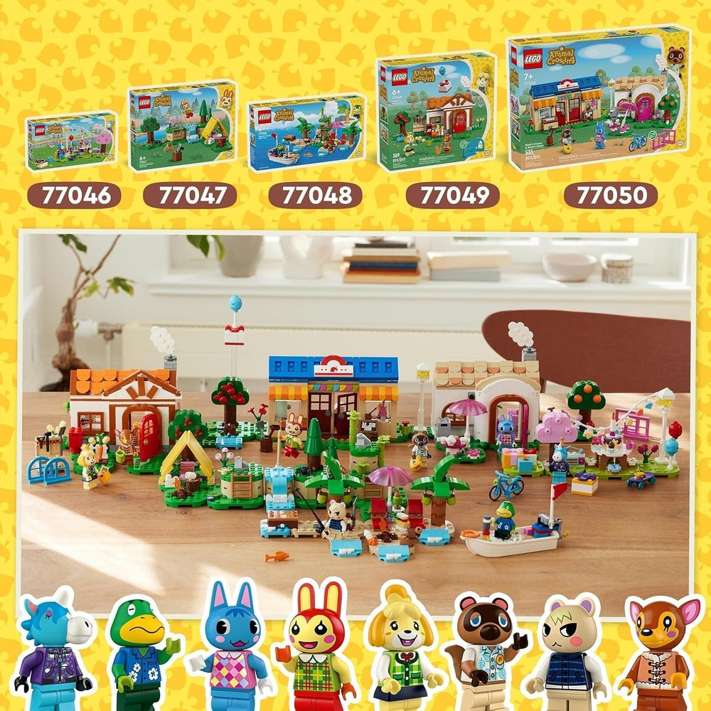 LEGO Animal Crossing Käptens Island Bootstour, kreatives Spielzeug für Kinder mit 2 Minifiguren aus der Videospielserie inklusive Huschke, Geschenk für Mädchen und Jungen ab 6 Jahren 77048 Bausets Besuchen Sie den LEGO-Store
