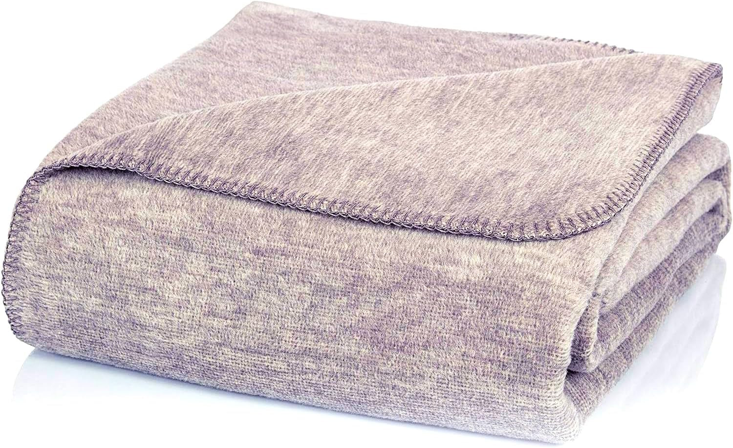 Glart Kuscheldecke schlichte bordeauxrote Decke 130X170 cm Sofa, weiche und warme Wolldecke extra flauschig wie eine Sofadecke Sofadecke, kuschelige Decke Kuscheldecke, Plüsch Sofaüberwurf Decke, U1B Betten und Decken Glart schlicht grau-zerknittert