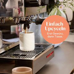 Potluck | Steak-Pfeffer exotisch | Gewürzzubereitung im Keramiktopf | 80g | Vegan, glutenfrei und mit natürlichen Zutaten