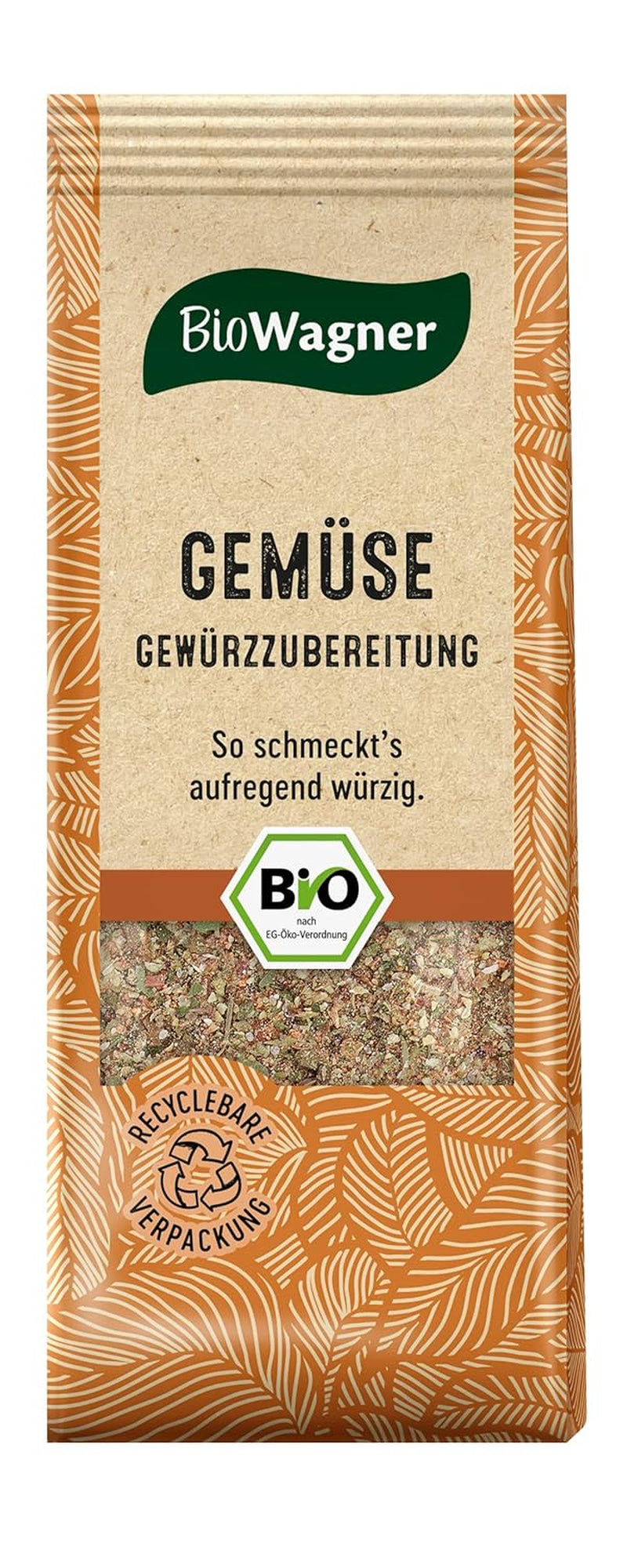 BioWagner - Bio Ras el Hanout, Gewürzmischung für orientalische und arabische Gerichte, ideal für Couscous, Tajine oder Hummus, naturbelassene Bio-Zutaten, recycelbare Verpackung, 50 g