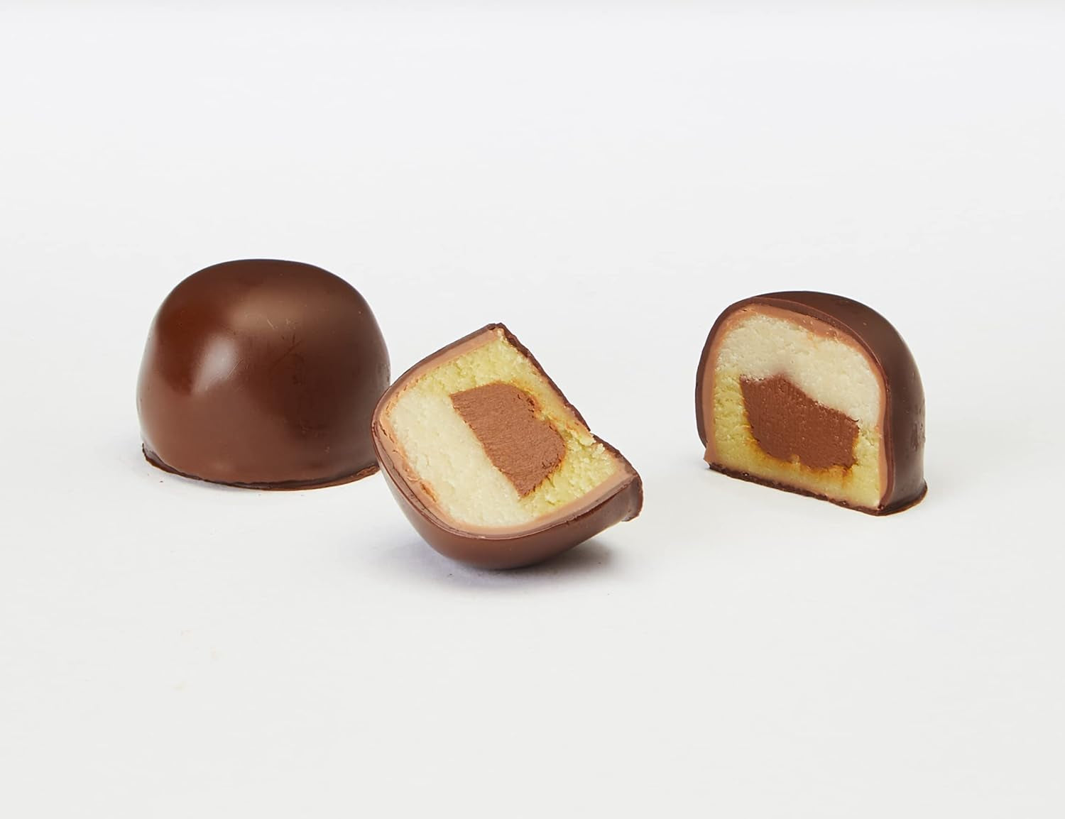 Mozart Barock – Authentische Mozart-Marzipan-Nougat-Kugeln aus dunkler Schokolade, 12 Stück, 1 x 240 g (5 Stück)