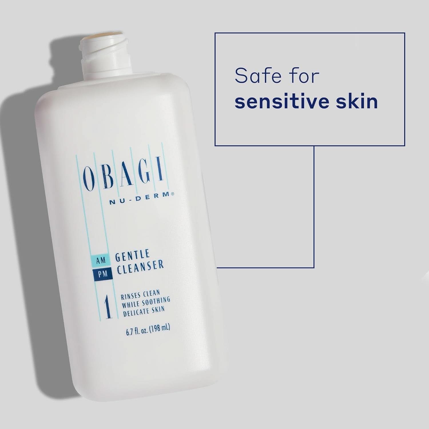 OBAGI Nu-Derm, sanfter Gesichtsreiniger für normale oder trockene Haut Kosmetik und Schönheit Naty Shop