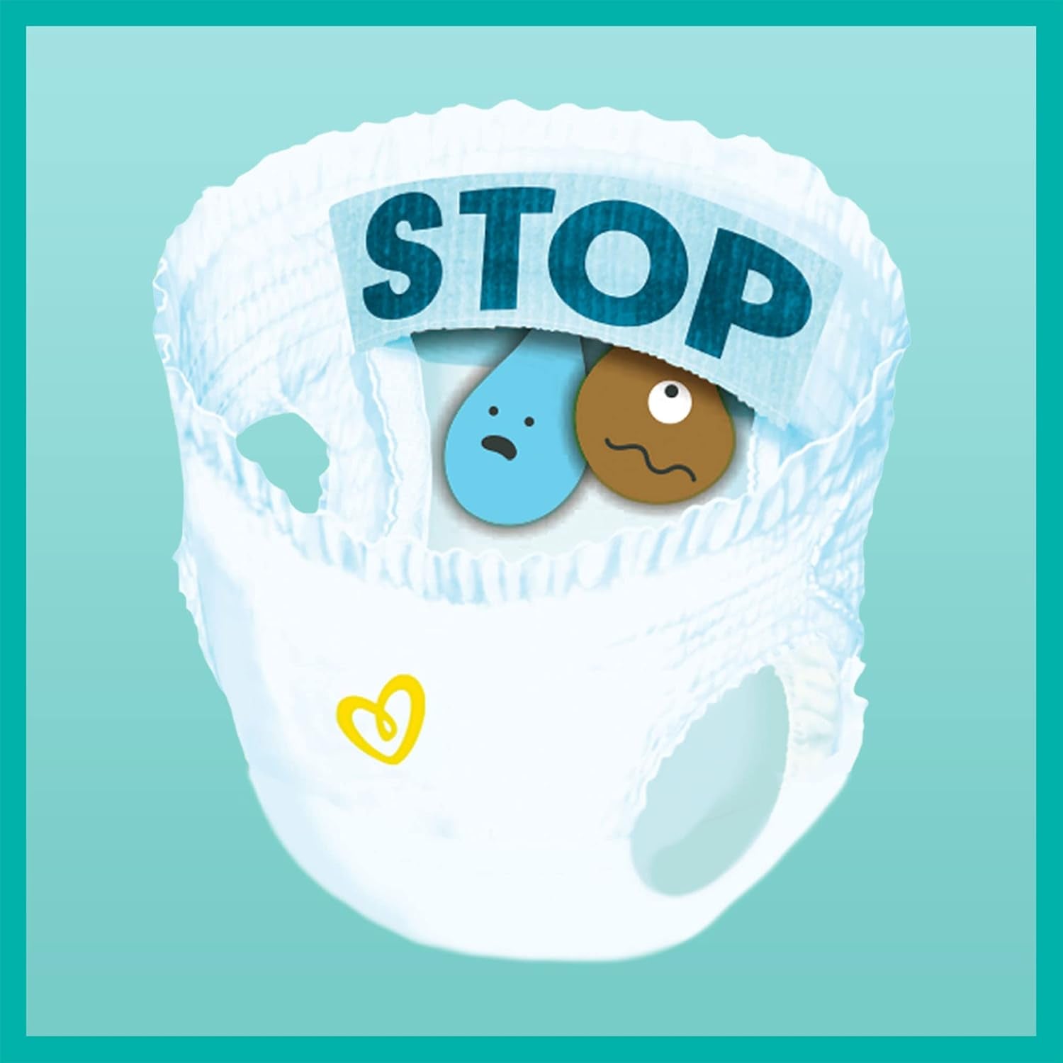 Pampers Windeln (alte Version), Nachthosen, Größe 5, 22 Stück, 12 kg-17 kg