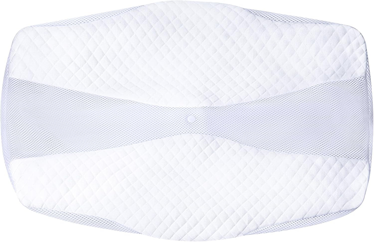 SAHEYER pernă ortopedică pernă de susținere a gâtului pernă pentru cap, pernă ergonomică pentru gât pernă pentru dormit lateral 60 X 40 X 13/11 cm pernă din spumă cu memorie pentru dormit lateral, spate și stomac Perne ortopedice cervicale Naty Shop Husă de pernă albă