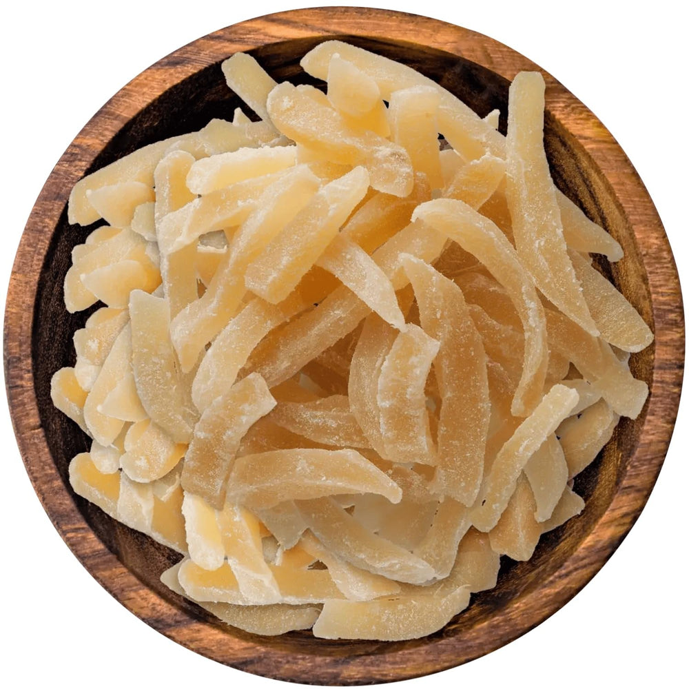 Bremer Gewürzhandel bastonașe de ghimbir mediu, confiate, aromă ușoară, gustare delicioasă, 1kg Produse deshidratate Naty Shop