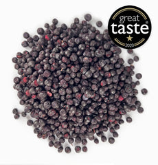 BRIX Afine liofilizate | Afine naturale, uscate 95 g | Premiul Great Taste pentru afine uscate | Fără OMG, fără gluten, vegan, vitamine reținute Produse deshidratate Naty Shop