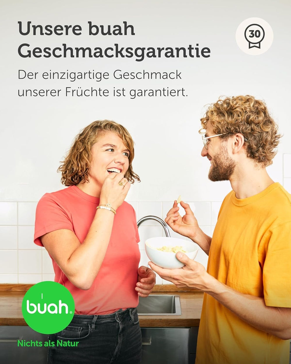 BUAH® Smochine liofilizate | Chipsuri de smochine Ca gustare, pentru muesli și deserturi | Înlocuitor ideal pentru bomboane | Vegan și fără zahăr adăugat | 220g Produse deshidratate Naty Shop