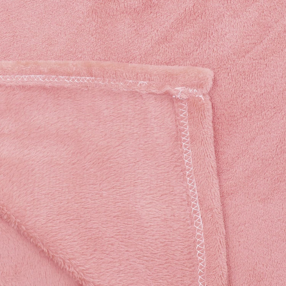 HOMLA Pătură roșie din fleece pufoasă și caldă - pentru canapea și pat Pătură confortabilă Pătură de canapea Pătură de living - ușor de întreținut 150 X 200 cm Roz Paturi si Cuverturi Besuche den HOMLA-Store