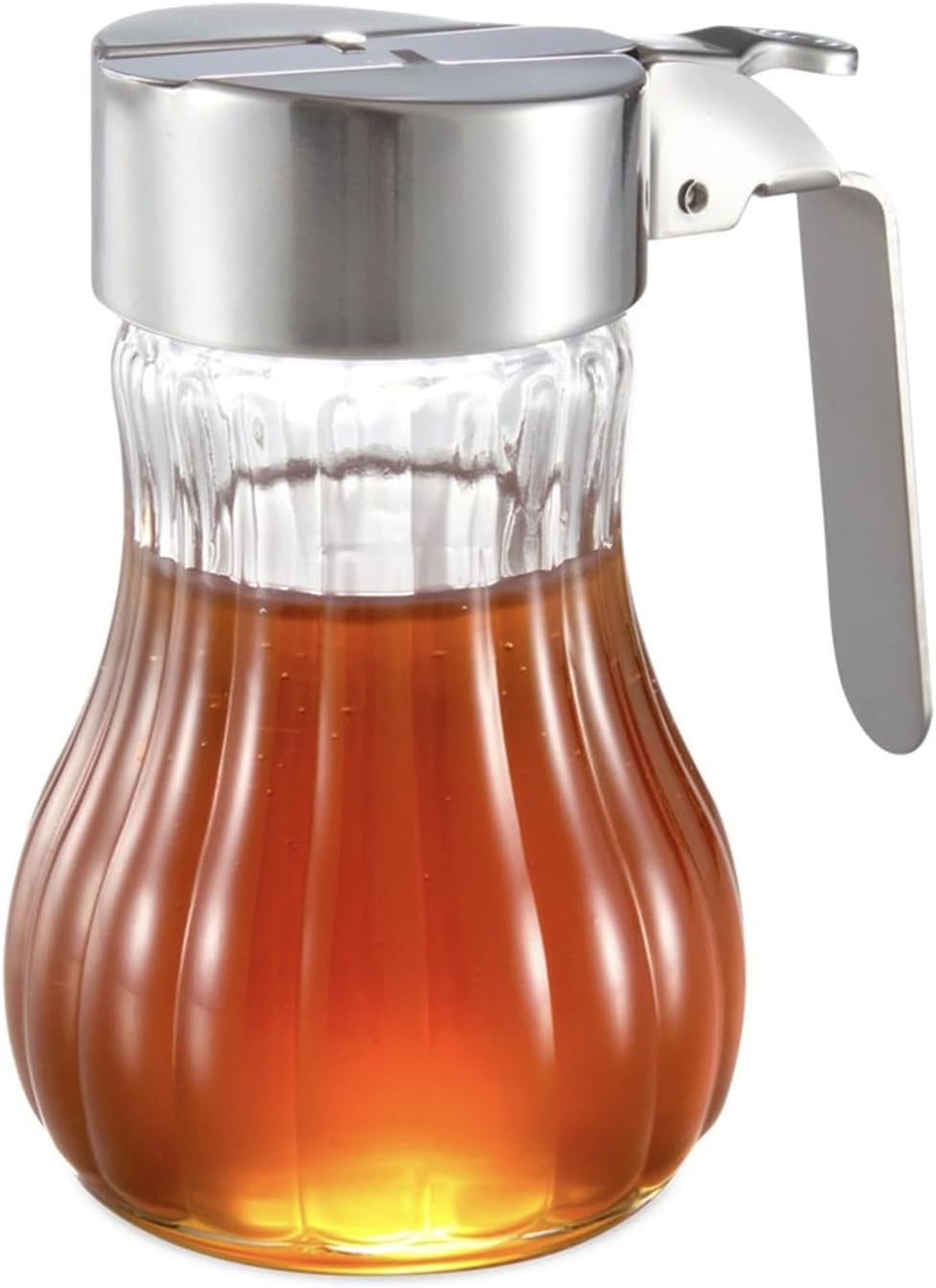 Cană pentru frișcă/miere Tescoma CLASSIC 250 ml, oțel inoxidabil și sticlă robustă, ideală pentru casă și catering, durabilă și funcțională