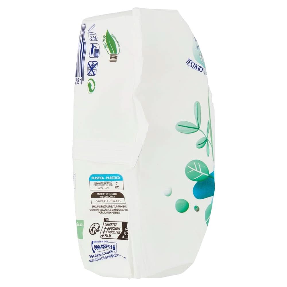 Baby Sensation Windelwechseltücher mit reinem Wasser, 98 % gereinigte Wasserformel mit hautreinigender Wirkung, dermatologisch getestet, Sparpaket Baby Wet Wipes Naty Shop