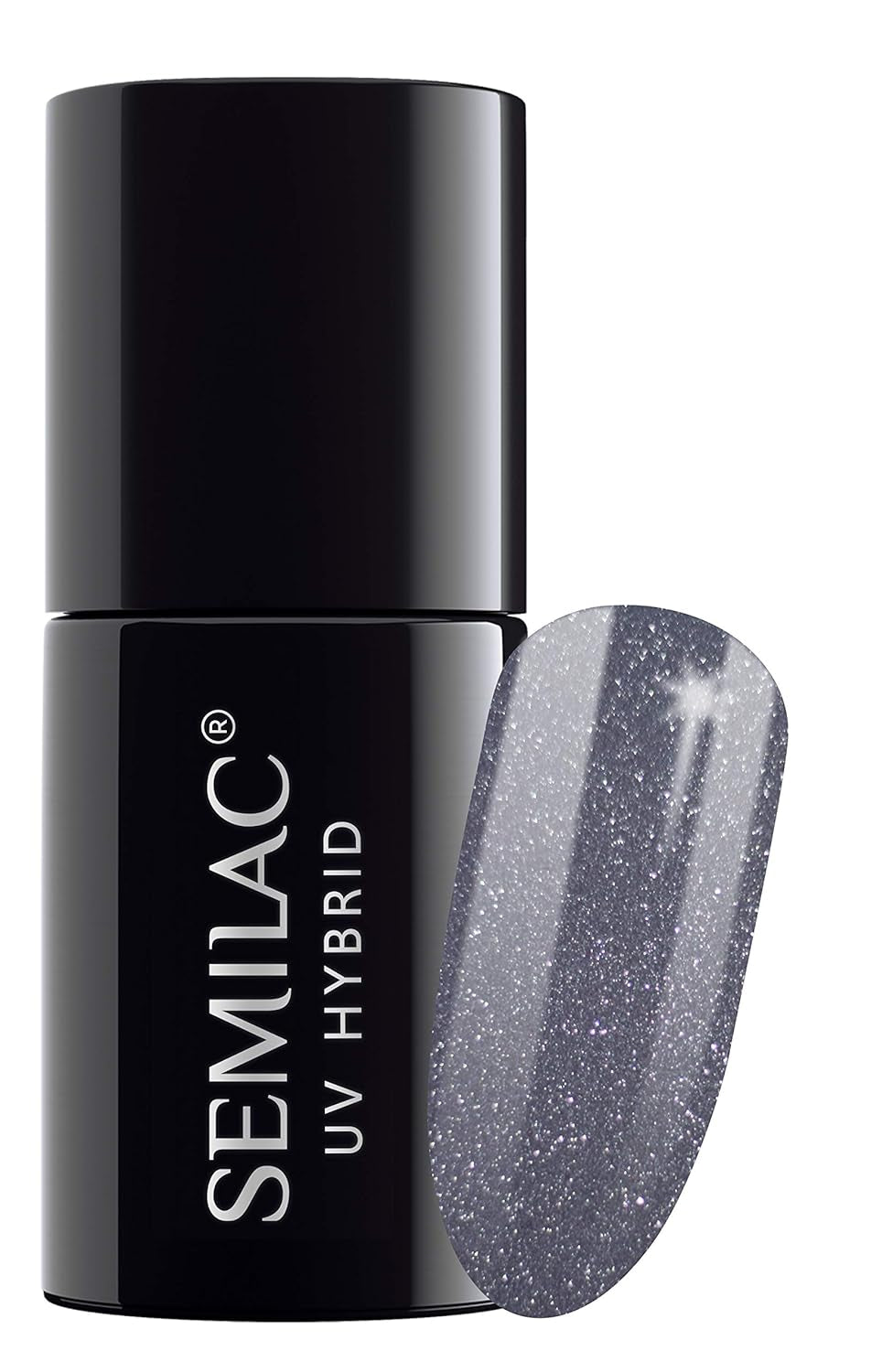 Semilac UV-Nagellack 029 Espresso 7 ml Black White Collection