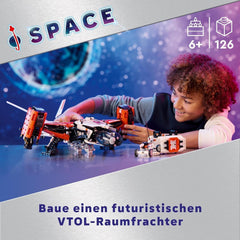 LEGO Technic Vtol Space Transporter LT81, Weltraumbauset, Weltraumspielzeug, Raumschiff, Mini-Rover-Spielset, Geschenk für Jungen und Mädchen ab 10 Jahren 42181 Bausets Besuchen Sie den LEGO-Store
