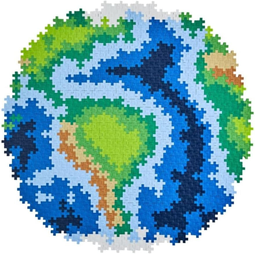 PLUS PLUS Earth Block Puzzle 800 Stück(e) Globus, Erde