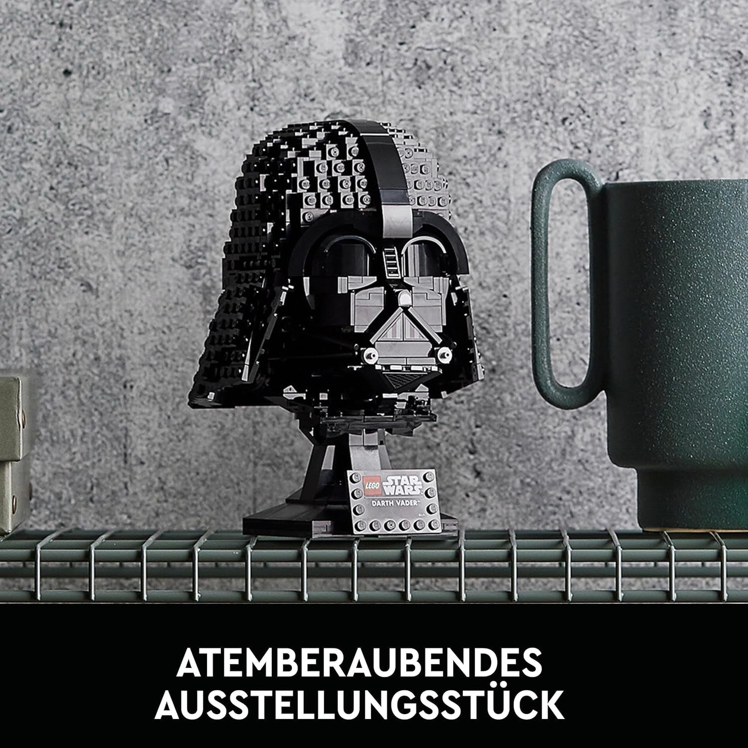LEGO Star Wars Darth Vader Helm-Bauset für Erwachsene, Geschenkidee für Männer, Frauen, Sie oder Ihn, Sammelmodell zum Bauen und Ausstellen 75304 Bausets Besuchen Sie den LEGO-Store