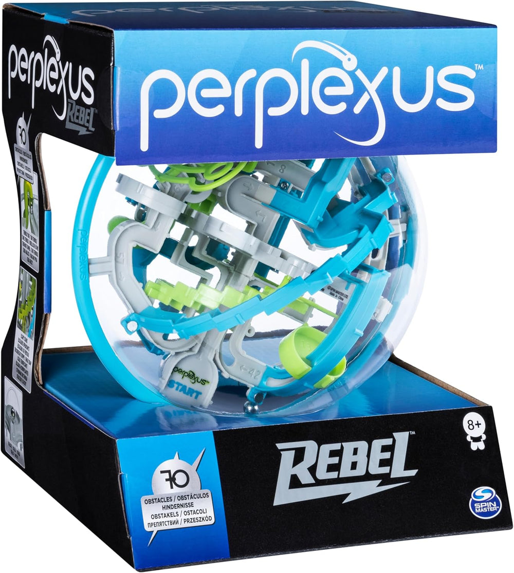 Spin Master Games Perplexus Rebel, 3D-Kugellabyrinth mit 70 Hindernissen – für praktische Perplexus-Fans ab 6 Jahren