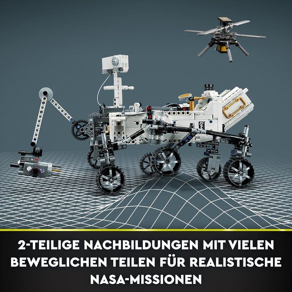 LEGO Weltraumspielzeugset 42158 Technic NASA Mars Rover Perserverance mit AR-App, wissenschaftliches Bauspielzeug für Mädchen und Jungen 10+ Bausätze Besuchen Sie den LEGO-Store