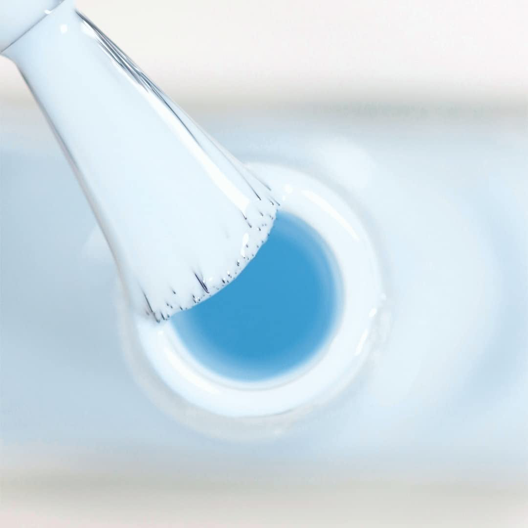 HYBRID-Nagellack alessandro Blueberry Slush – Pastellblau – Perfekte Nägel in nur 3 Schritten, ohne LED – hält bis zu 10 Tage! 8 ml