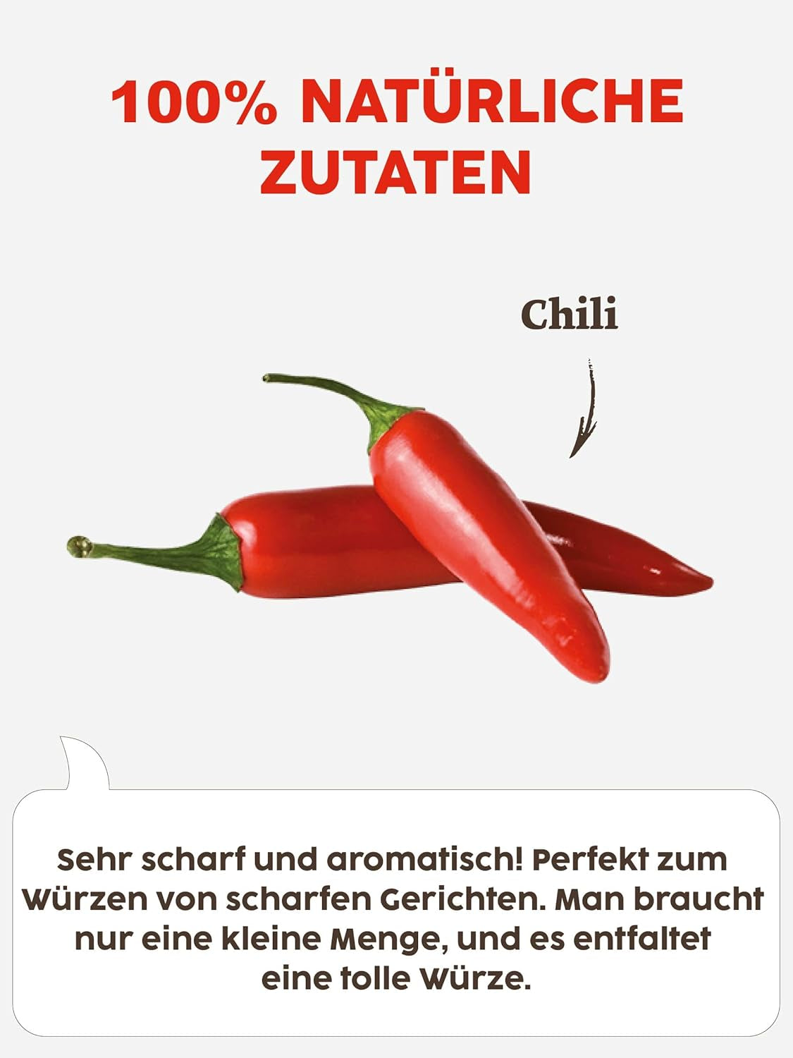 KOTÁNYI Chili Birdseye Pepperoncini Mühle, scharf zum frischen Mahlen, 1er Pack (1 x 27g)