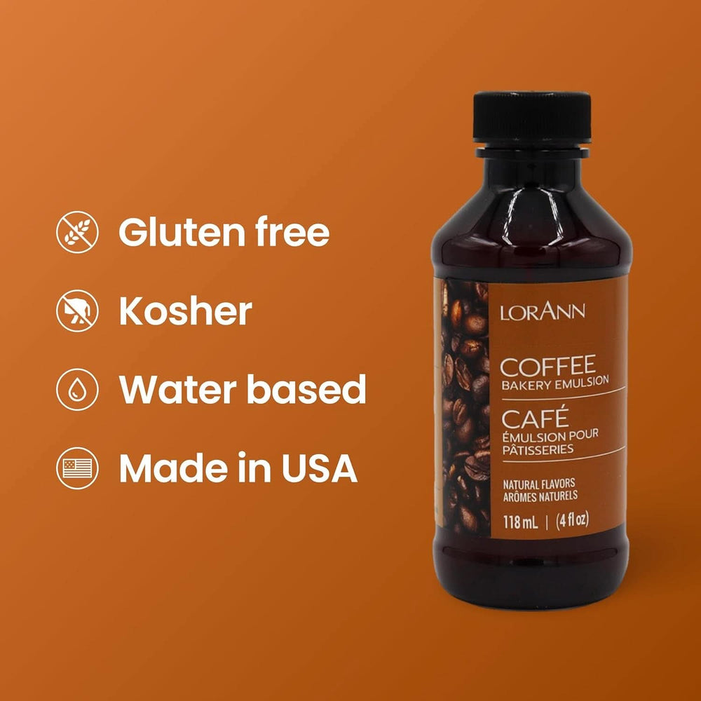 LorAnn, Emulsion mit Kaffeegeschmack, 118 ml Aromen Naty Shop
