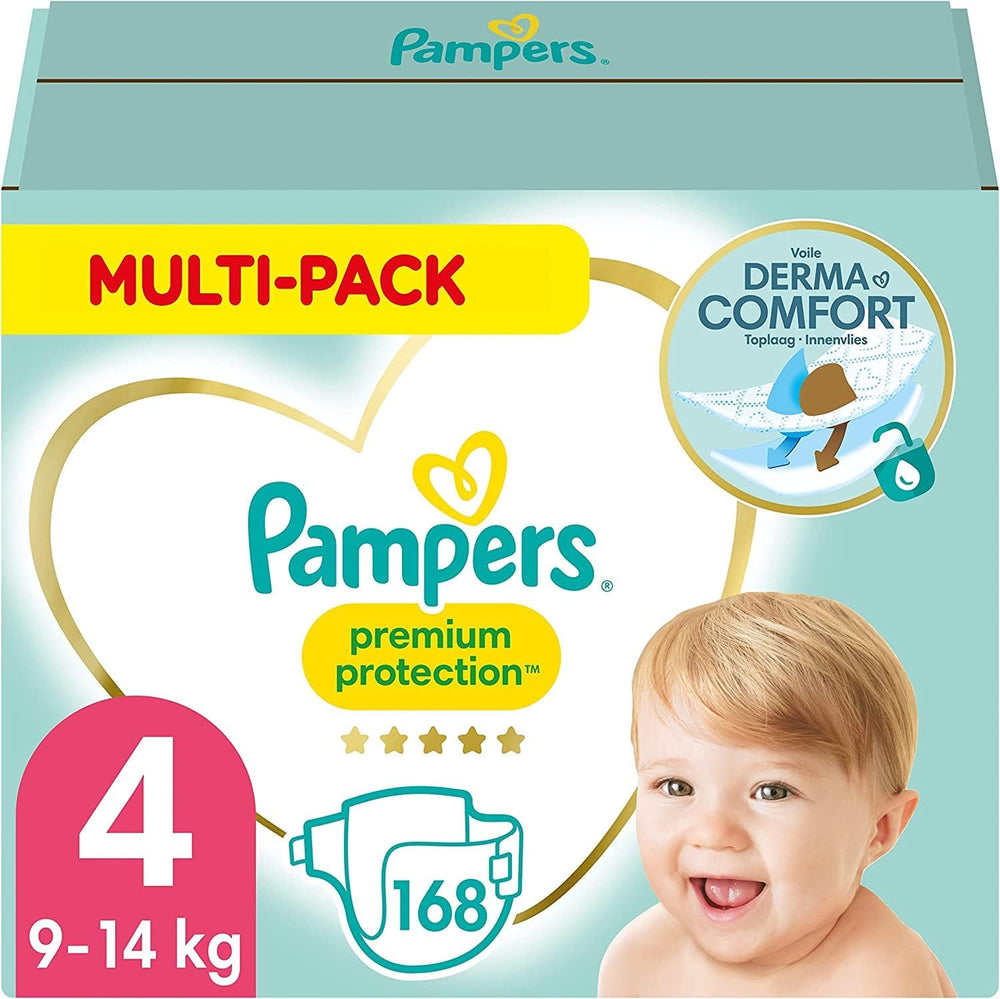 Pampers Premium Protection Größe 5, 152 Windeln, 11 kg–16 kg, unser Nr. 1-Schutz gegen Haut und Auslaufen