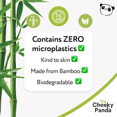 Cheeky Panda Baby Bambus Feuchttücher | 720 Öko-Tücher | Zarte und weiche Essential-Produkte für Neugeborene