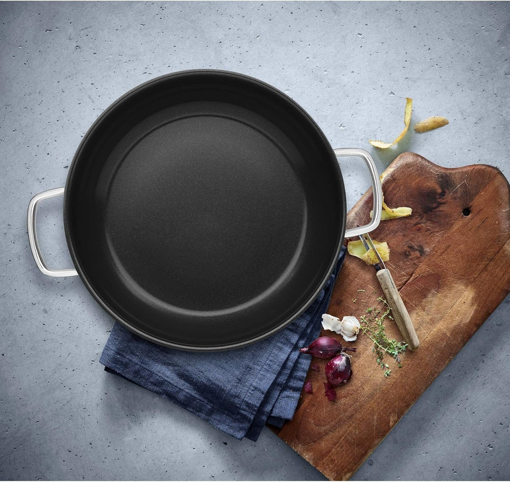 WMF Durado Servier-/Bratpfanne 28 cm Induktion, Cromargan beschichteter Edelstahl, Keramikbeschichtung, backofenfest. Töpfe und Pfannen Naty Shop