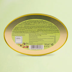 Heidel Osterkarten-Geschenkbox 183g, Premium-Milchschokolade-Praline mit dekorativer Metallbox, ideal als Ostergeschenk