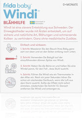 Fridababy Windi Gasentlastung für Babys ab 0 Monaten, 10 Stück, Einwegkatheter, Erdgasentlastung, 20437