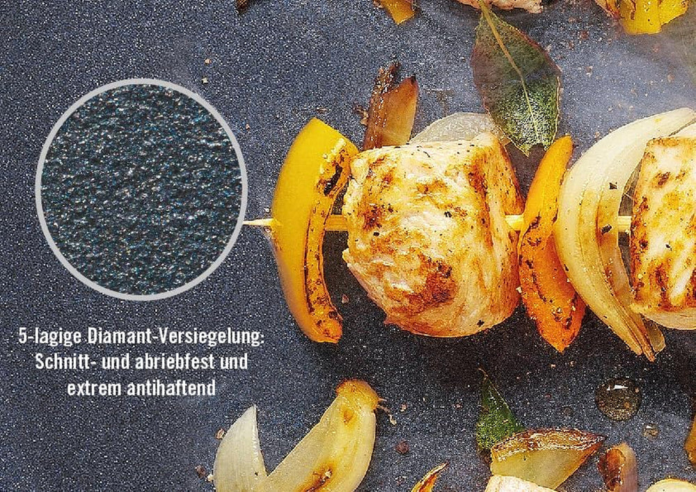 Woll Diamond Lite quadratische Pfanne, 6 cm Höhe – ohne Induktion Töpfe und Pfannen Naty Shop