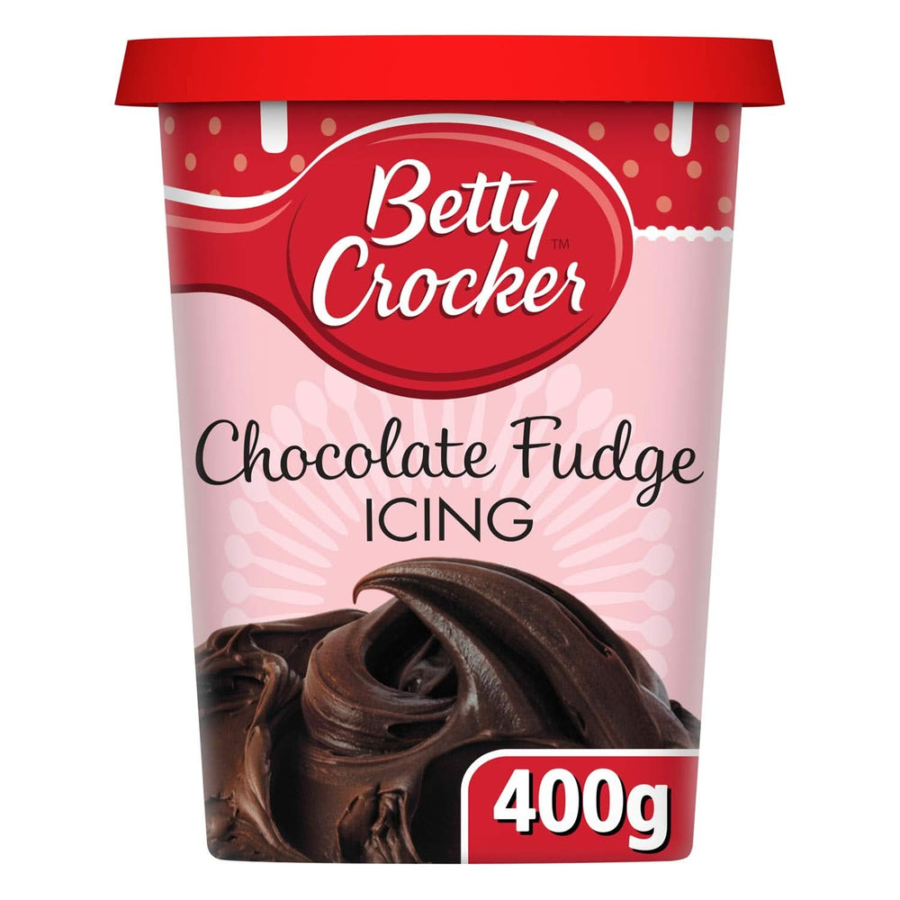 Betty Crocker, Kuchenglasur mit Schokolade und Karamell, 400 Gramm Glasuren und Dekor Naty Shop