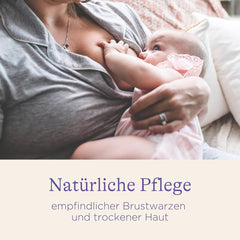 Lansinoh BIO Brustwarzensalbe, 60 ml – Natürliche Pflege Empfindlicher Brustwarzen Und Trockener Haut – Klimaneutrales Zubehör Essen und Stillen Baby Naty Shop