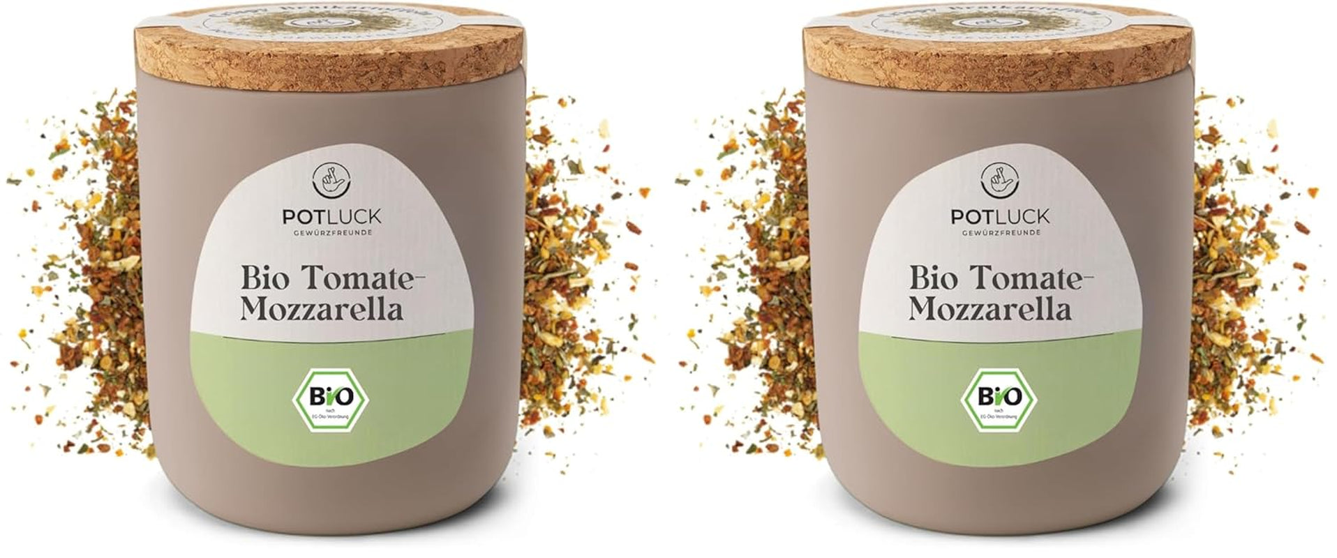 Potluck | Bio Sizilianisches Zitronensalz | Gewürzsalz für Fisch, Meeresfrüchte, Gemüse, Salat und Dressings | 140g im Keramiktopf