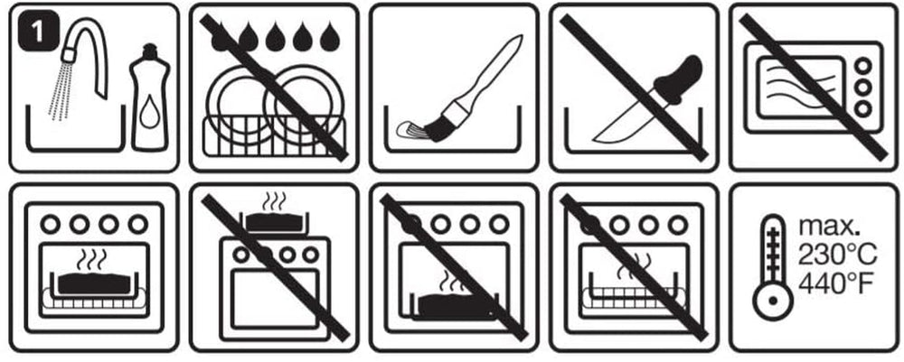 Backform für 9 Muffins Gugelhupf Original Kaiser Inspiration, 38 x 27 cm, antihaftbeschichtet Naty Shop