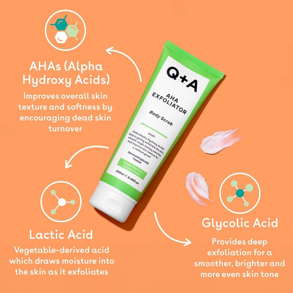 AHA Peeling-Körperpeeling, 250 ml Kosmetik und Schönheit Naty Shop
