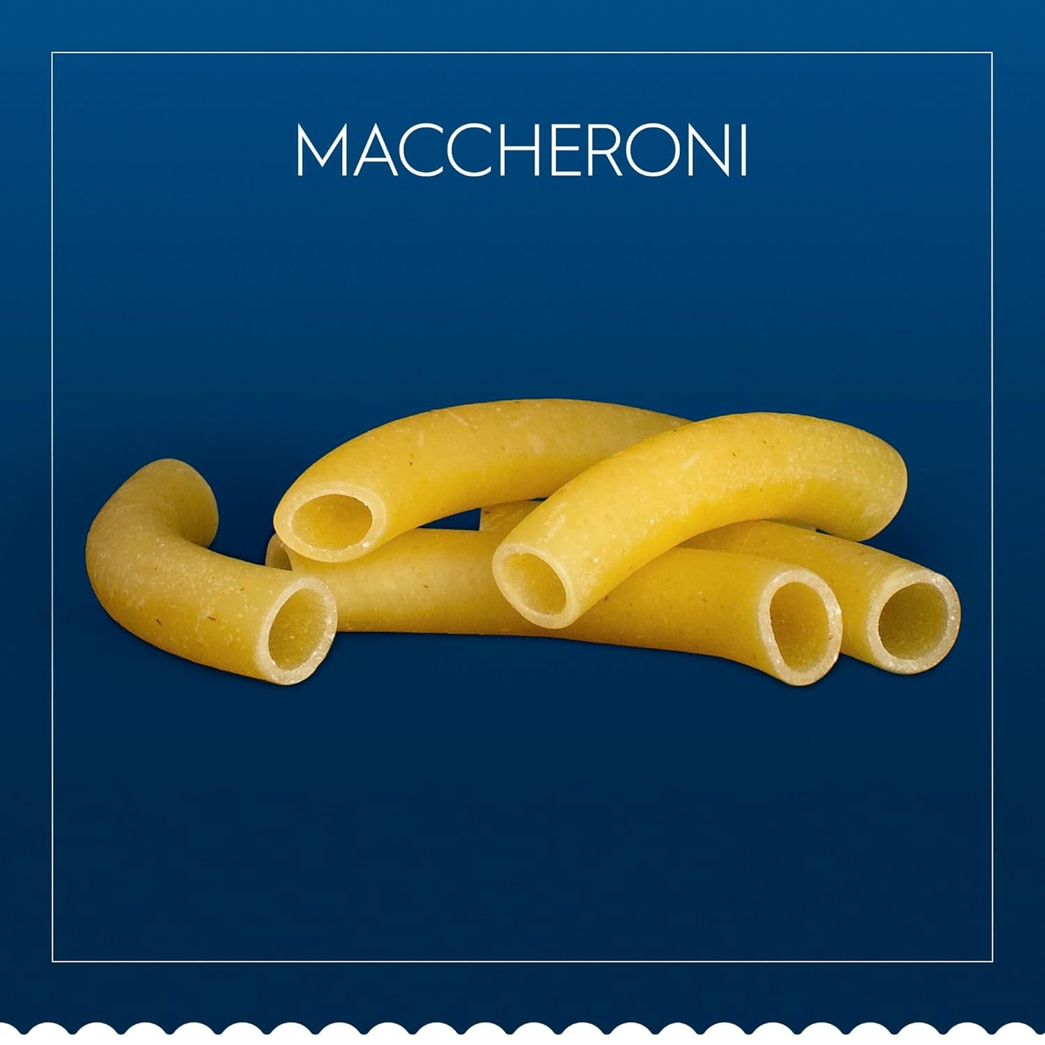 Pasta Barilla Classic Maccheroni Nr. 44 aus hochwertigem Hartweizen, immer al dente, 500g
