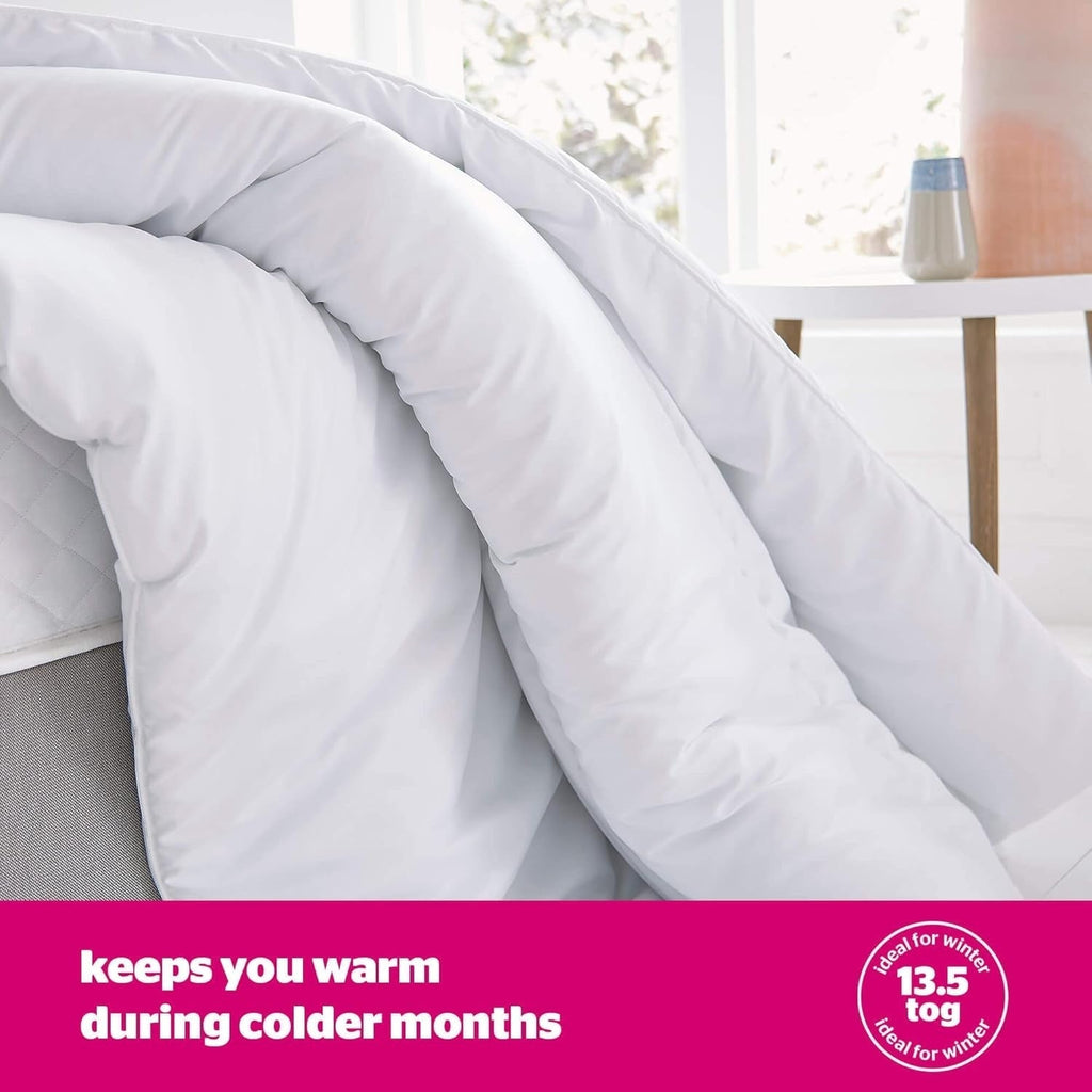 Plapumă Silentnight "Ultrabounce", microfibră, alb, pat single Plapumi si pilote Naty Shop