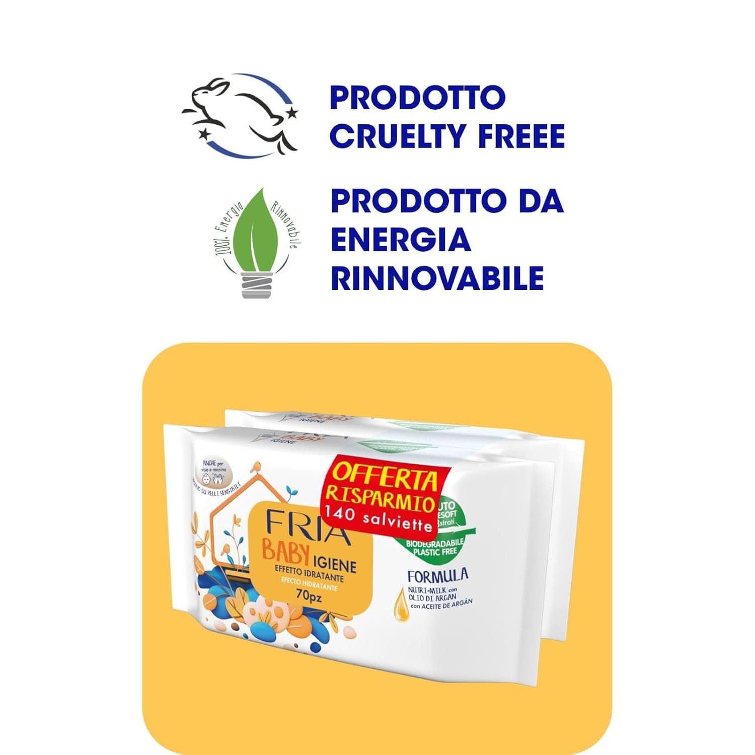 Feuchttücher, 2er-Pack (2 x 72 Tücher) Baby-Feuchttücher Naty Shop