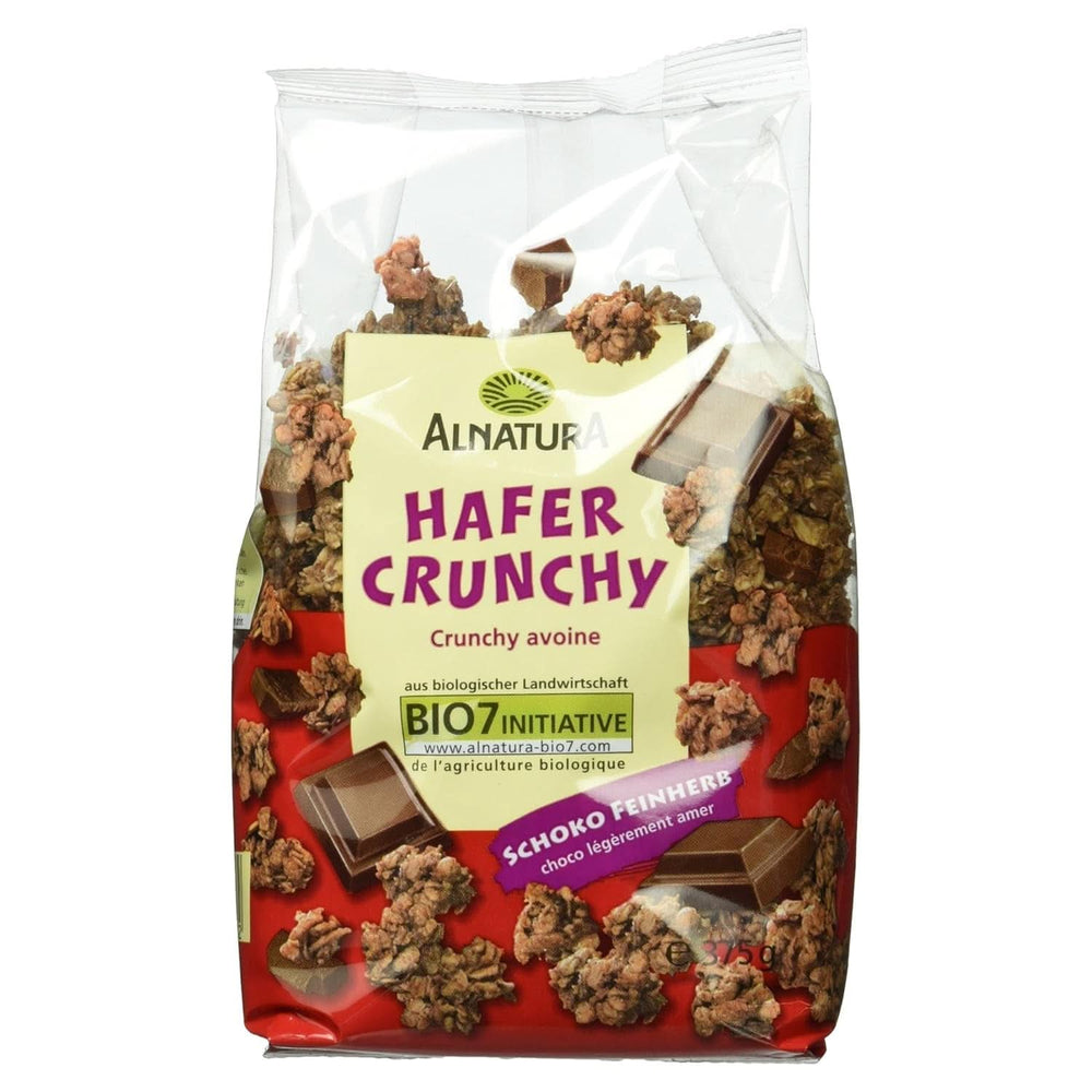 Ovăz organic Crunchy Wild Berry, 375 grame Cereale Naty Shop 375 grame Ciocolata
