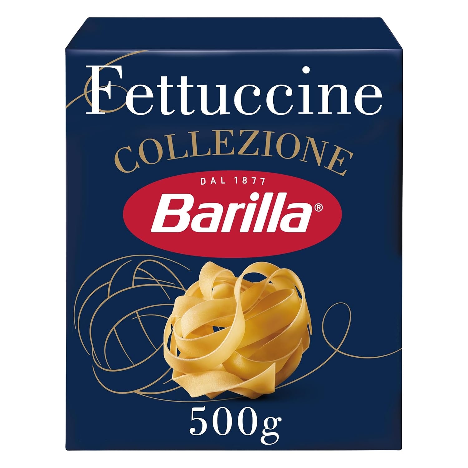 Pasta Barilla Collezione Fettuccine, (1 x 500 g) (3er Pack)
