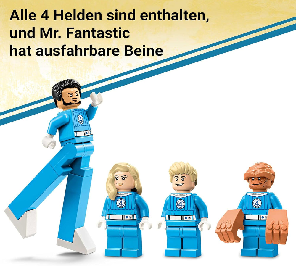 LEGO ǀ Marvel Fantastic Four Vs. Galactus Baufigur – Bauset mit Superhelden – Spielset mit The Thing, Invisible Woman und Human Torch – Kreatives Geschenk für Jungen und Mädchen – 76316