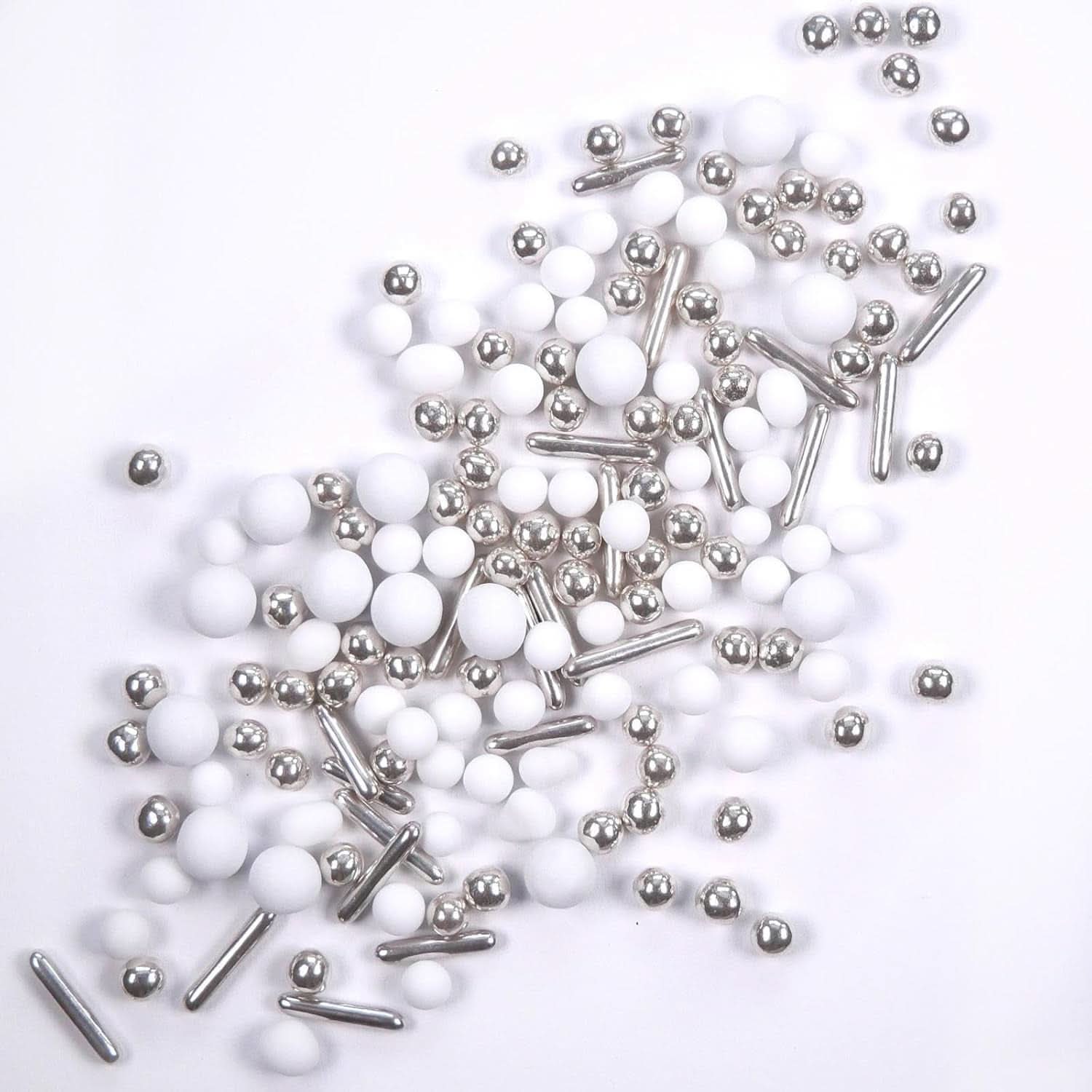 Streusel Hero Chocolate Mix Silberweiße Streusel, 40 Gramm Naty Shop