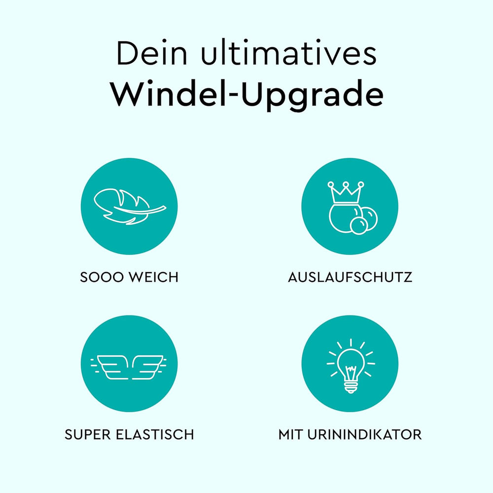 LILLYDOO Babywindeln hautfreundlich – Größe 3 (6–10 kg), 29 Stück, zuverlässiger Auslaufschutz, weich, parfümfrei und ohne Lotion für empfindliche Haut, dermatologisch getestet