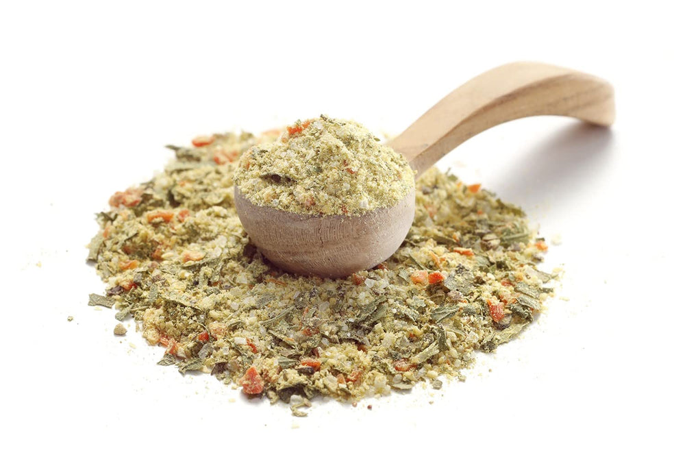 Ankerkraut Gemüsebrühe, ohne Edelsteinverstärker, ohne Zucker, 90g im Korkglas, Mischung würzender Zutat für Brühe